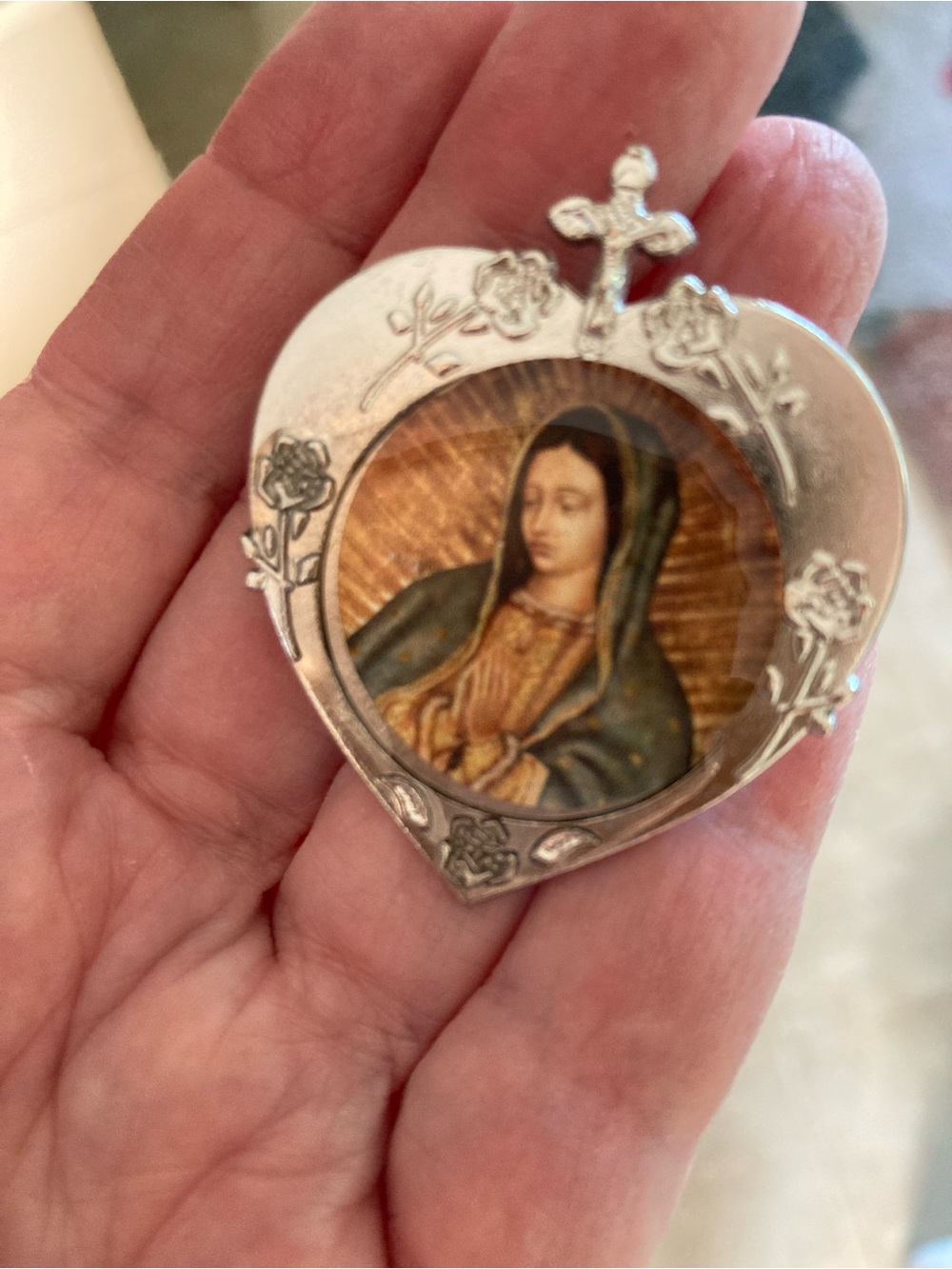 New Our Lady of Guadalupe Pendant